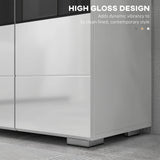 easycomfort easycomfort mobile sottolavabo in mdf con armadietto a 2 livelli con ripiano regolabile 60x36 5x56 cm bianco