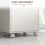 easycomfort easycomfort mobiletto bagno con vassoio rimovibile ripiano aperto e armadietto chiuso in truciolato 40x30x88 cm bianco