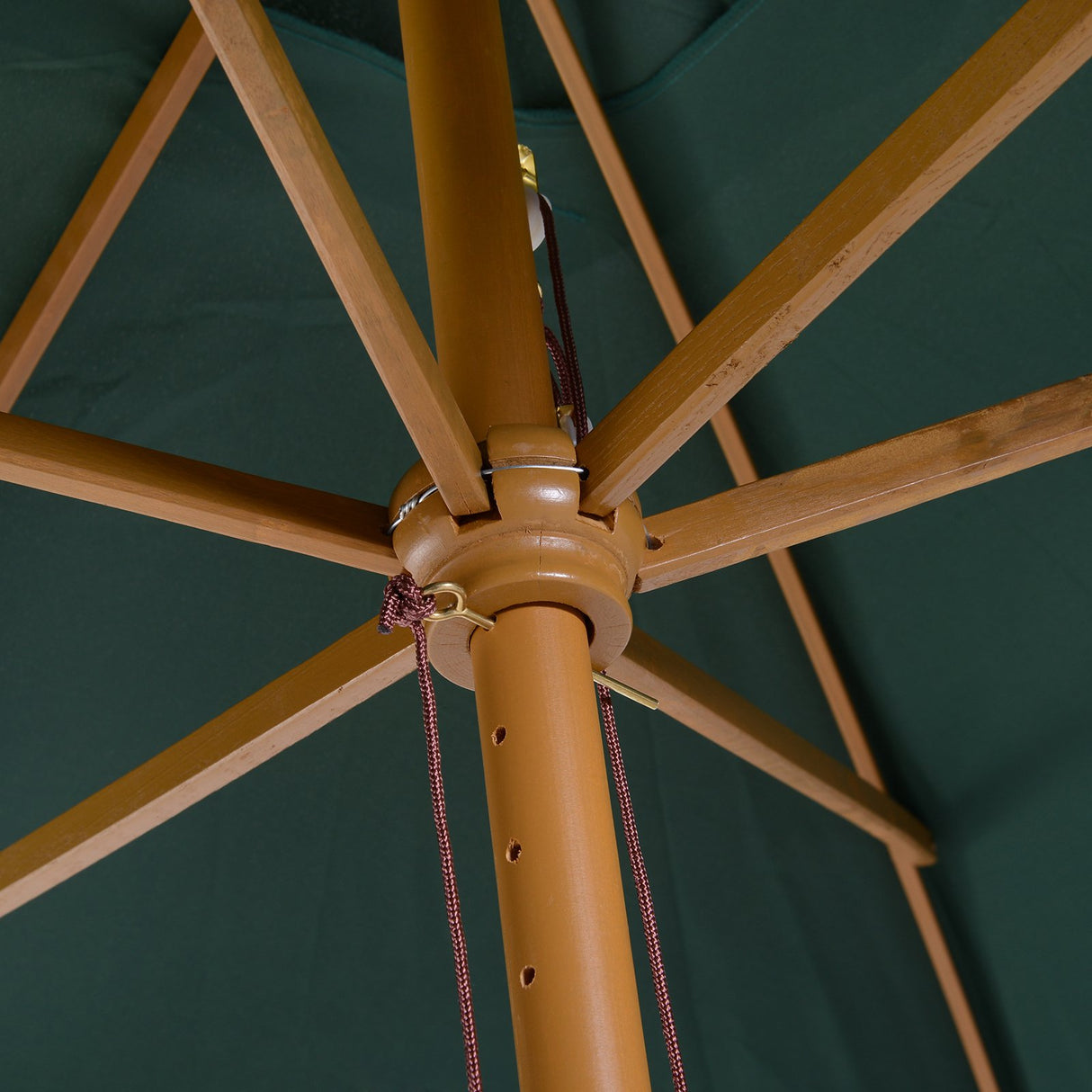 easycomfort easycomfort ombrellone parasole impermeabile in legno 2x 3x 25m verde ean 8054111843447