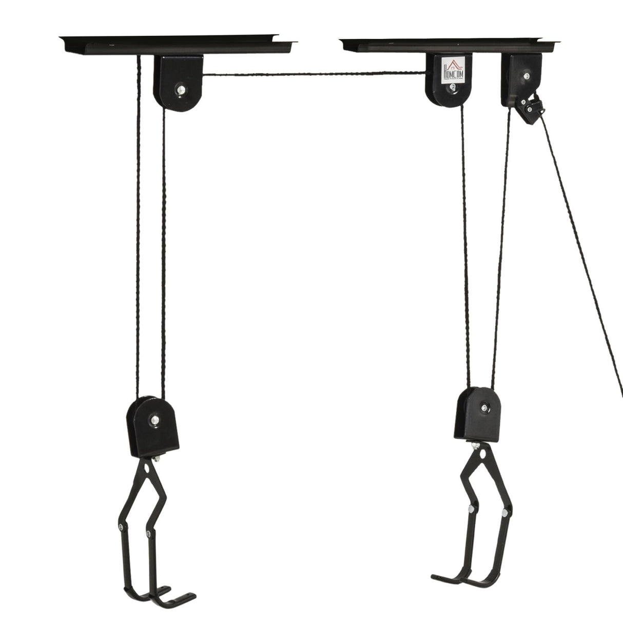 easycomfort easycomfort paranco per bici sistema di puleggia ganci max carico 20kg in acciaio pp ean 8054111840644