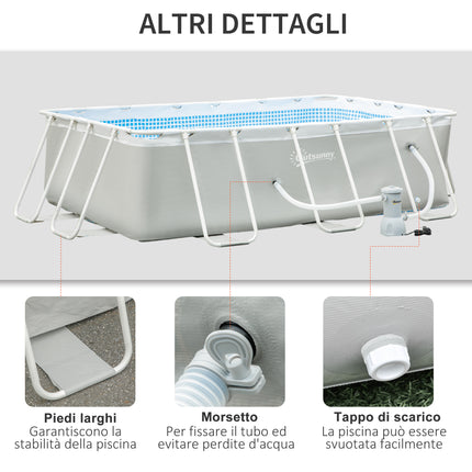 immagine-6-easycomfort-easycomfort-piscina-fuori-terra-da-giardino-rettangolare-con-pompa-di-filtraggio-e-telaio-in-acciaio-340x215x80cm-grigia