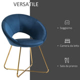 easycomfort easycomfort sedia imbottita in velluto e metallo poltroncina da camera e ufficio ean 8055776911595