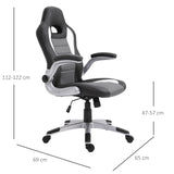 easycomfort easycomfort sedia ufficio sedie da gaming dirigenziale regolabile girevole stile grigio e nero ean 8054111843911