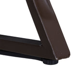 easycomfort easycomfort set 2 poltroncine a dondolo da giardino con cuscini e tavolino in rattan marrone ean 8055776915845