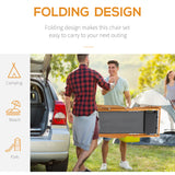 easycomfort easycomfort set 2 sdraio da giardino pieghevoli con schienale regolabile su 3 livelli legno e tessuto a rete grigio