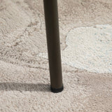 easycomfort easycomfort set 2 sedie imbottite stile vintage in acciaio pelle marrone per sala da pranzo ean 8055776913889