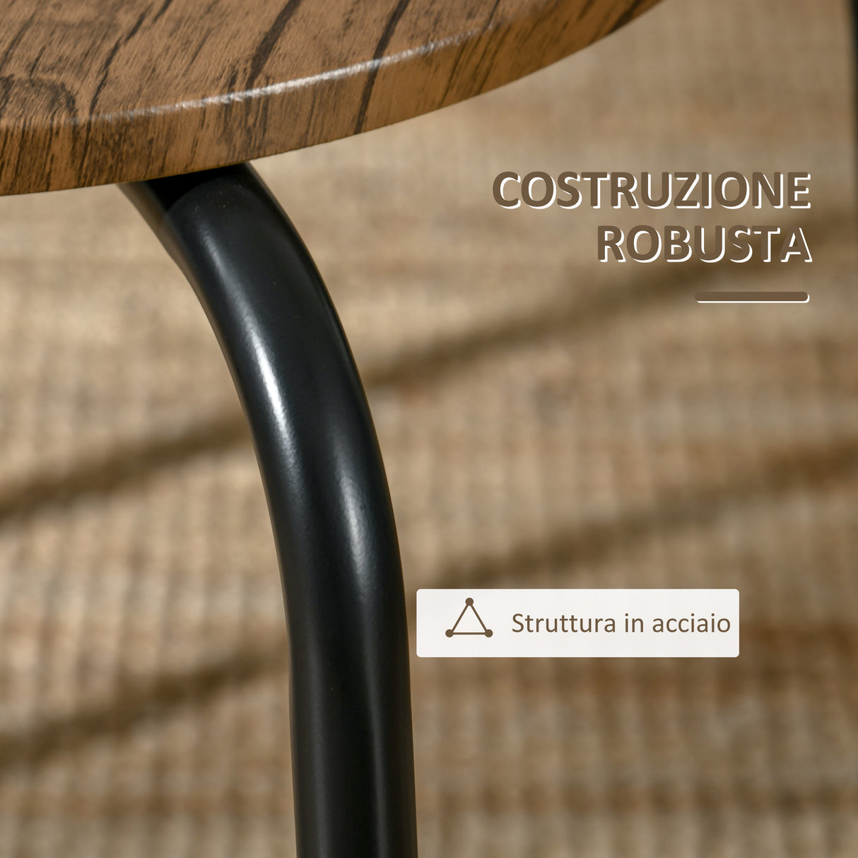 easycomfort easycomfort set 5 pezzi tavolo e sedie da pranzo 1 tavolo rettangolare e 4 sedie in acciaio e mdf per spazi limitati