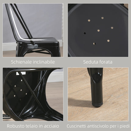 immagine-6-easycomfort-easycomfort-set-da-4-sedie-da-cucina-impilabili-stile-industriale-in-acciaio-45x53x85cm-nero