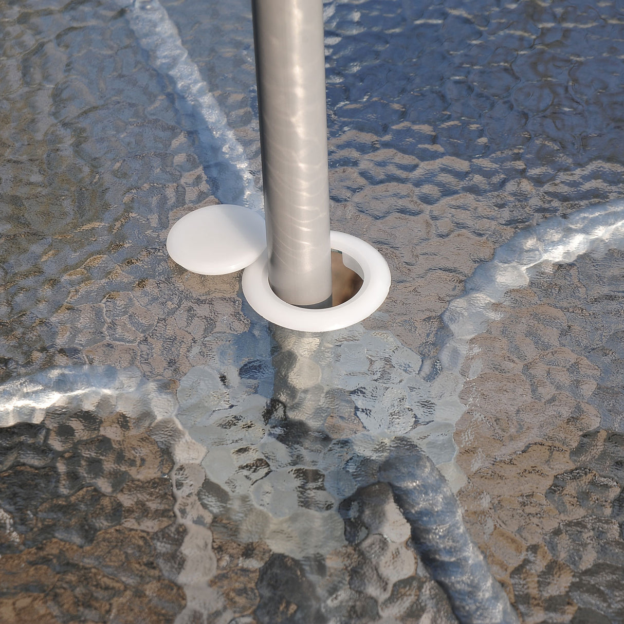 easycomfort easycomfort set mobili da giardino con tubi dacciaio 6 pezzi nero