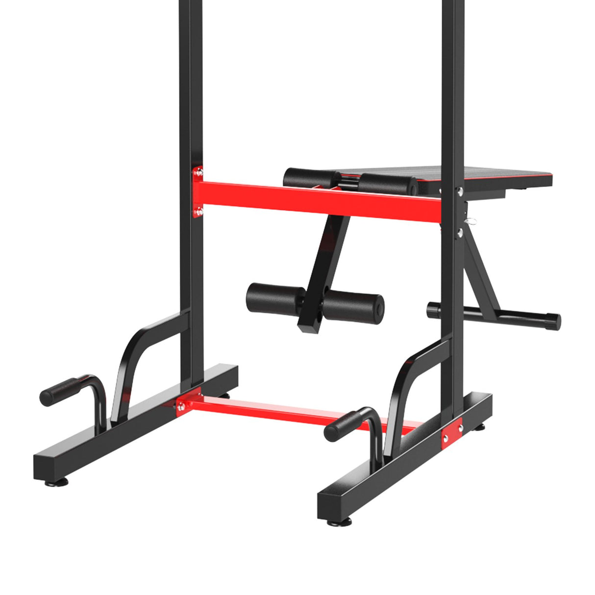 easycomfort easycomfort stazione da fitness pieghevole con altezza regolabile 180 230cm con barra ean 8054144132686