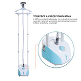 easycomfort easycomfort stiratrice a vapore verticale 2l 1800w doppia asta telescopica retrattile ean 8054144134635