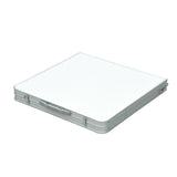 easycomfort easycomfort tavolo da campeggio picnic pieghevole portatile regolabile in altezza in alluminio 120 x 60 x 5470 cm ean 8054111843683