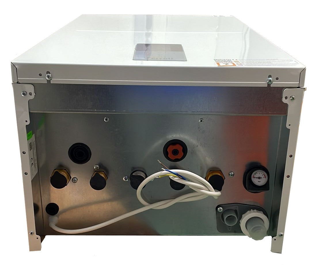 ferroli area occasioni caldaia ferroli a condensazione bluehelix hitech rrt 34c 0t4b7awa completa di kit scarico fumi