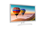 lg pronta consegna lg monitor tv 24 led hd webos wi fi 2 hdmi bluetooth dvb t2cs2 24tn510s wz whitebianco ean 8806098778201