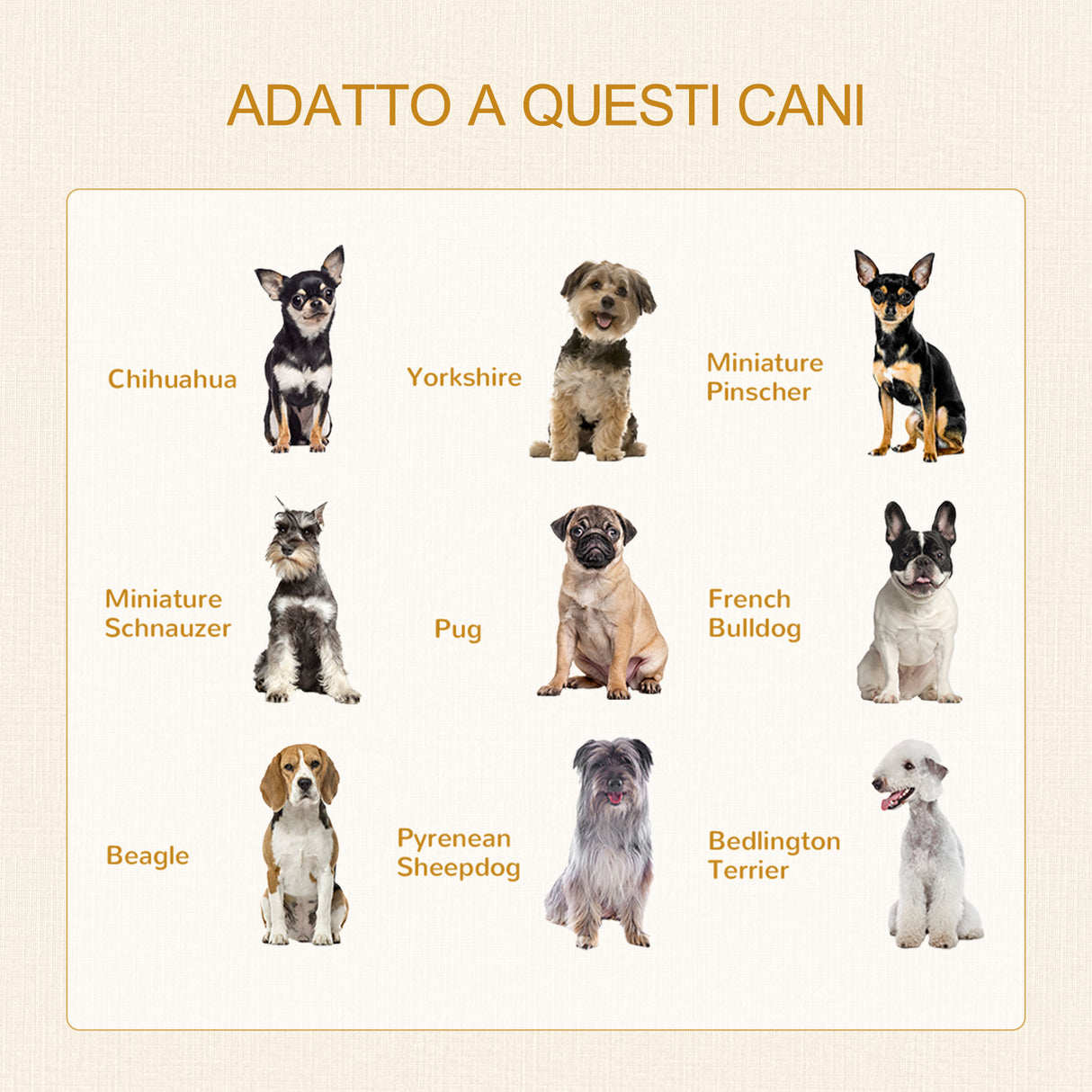 easycomfort easycomfort box per cani con fondo removibile e 5 ruote per cani fino a 18kg 81x55 5x62 5cm beige