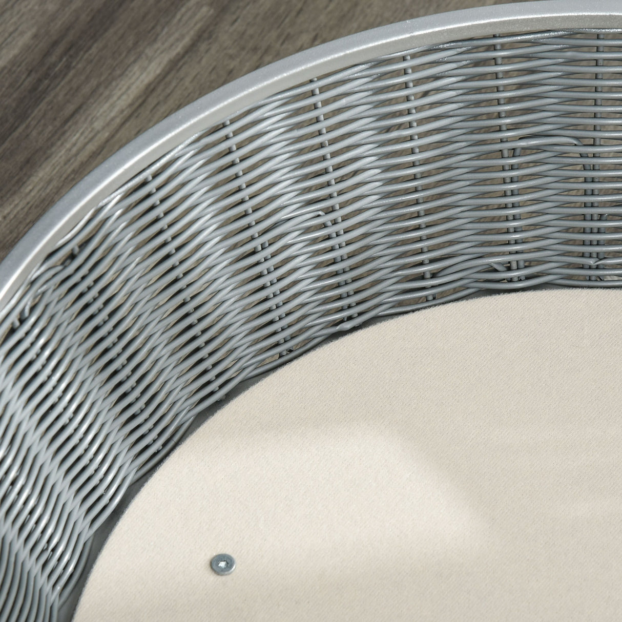 easycomfort easycomfort cuccia per gatti e cani da interno cesta per gatti e cani fino 10kg vimini sintetico grigio