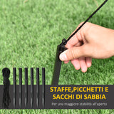 easycomfort easycomfort pupazzo di neve gonfiabile con luci led e gonfiatore incluso 159x95x243cm