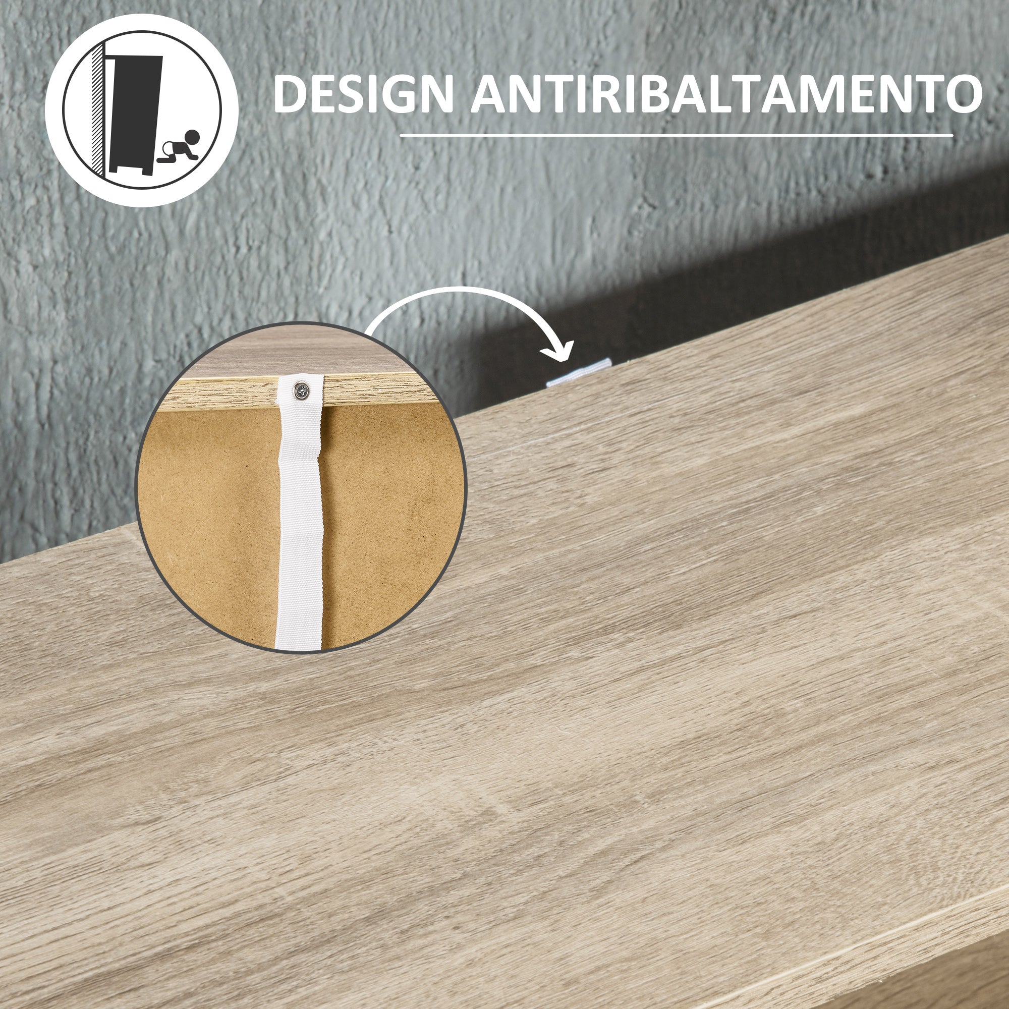 Scarpiera in Legno 2 Ante colore Bianco Nordico Mobiletto 12 Paia 63x2 - EA  Commerce srl