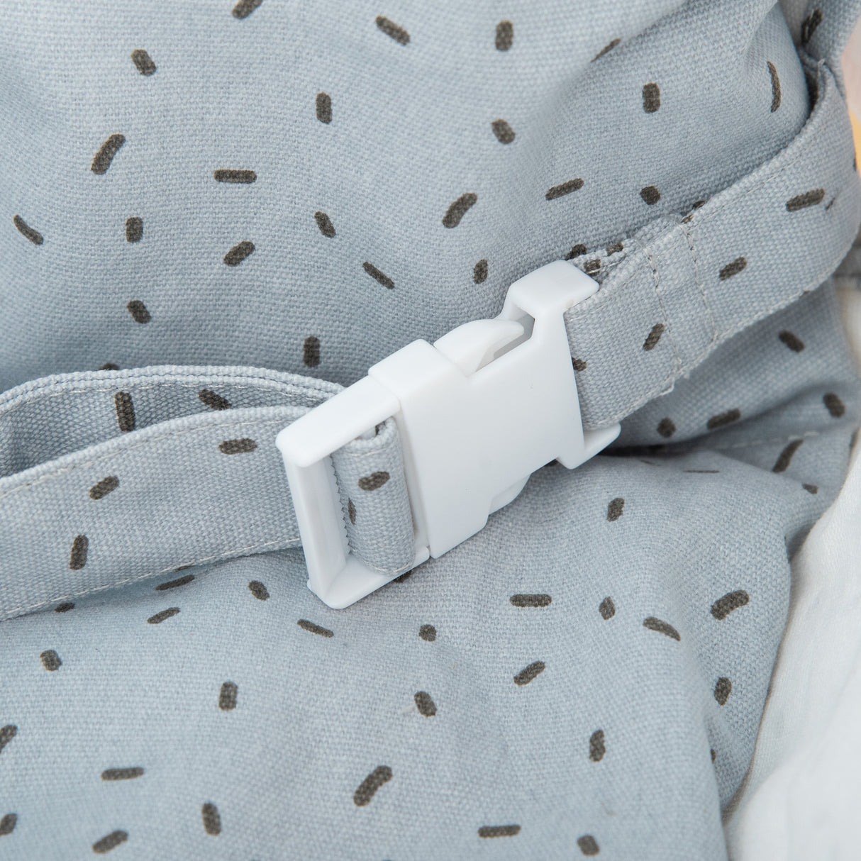 easycomfort easycomfort seggiolino altalena per bambini in tessuto e legno con cuscino 40x40x180cm grigio