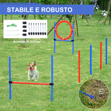 easycomfort easycomfort set agility dog per addestramento cani ostacoli da saltare e slalom sacca di trasporto