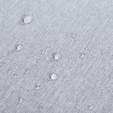 easycomfort easycomfort set mobili da giardino 4 pezzi con 2 sedie 1 divano a 2 posti e 1 tavolino da caffe