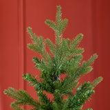 easycomfort easycomfort alberello di natale decorato e ignifugo per interni con 1443 rami e base in metallo 120x180 cm verde