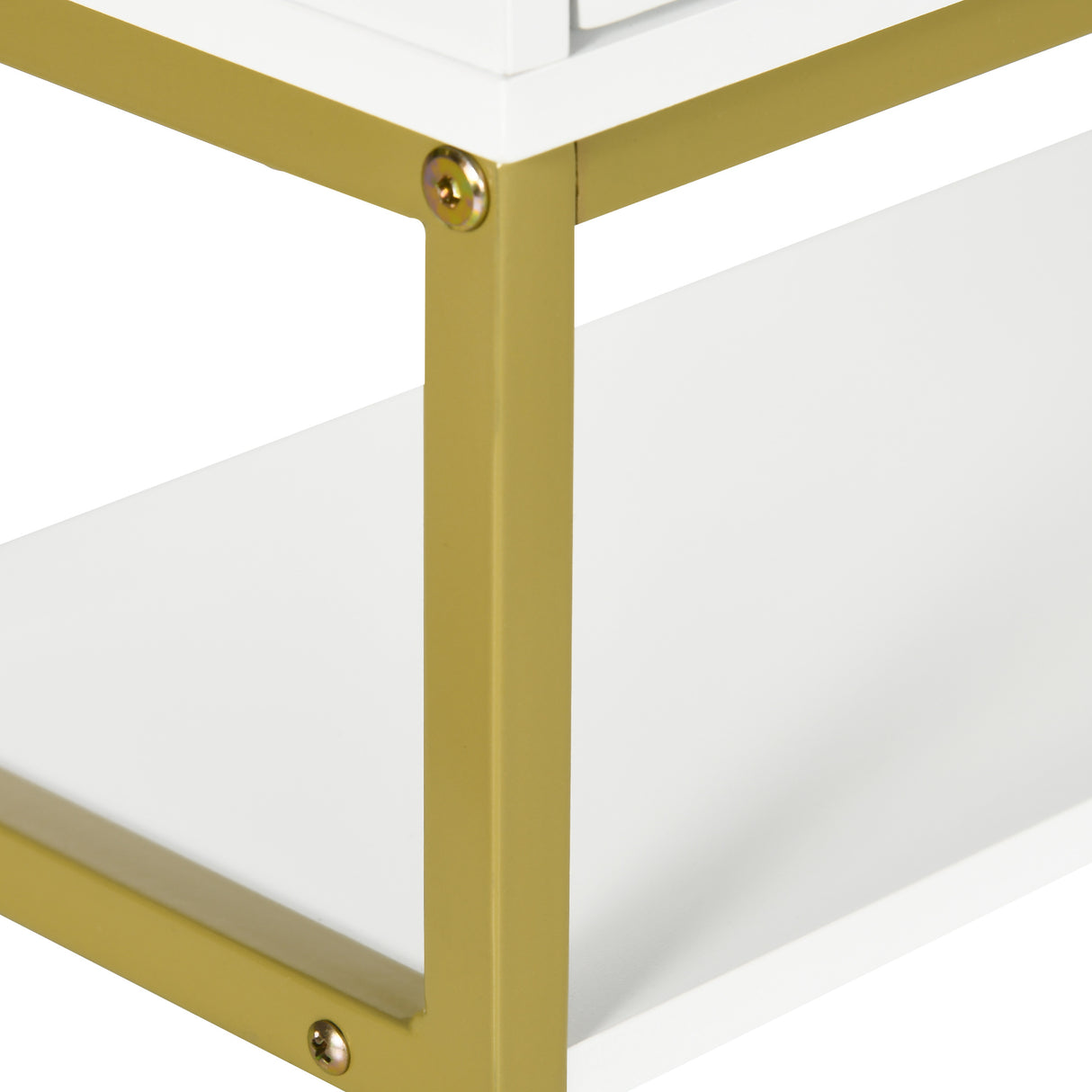 easycomfort easycomfort armadietto bagno a 2 livelli montaggio a parete con ripiani aperti in mdf bianco 60x20x51 cm