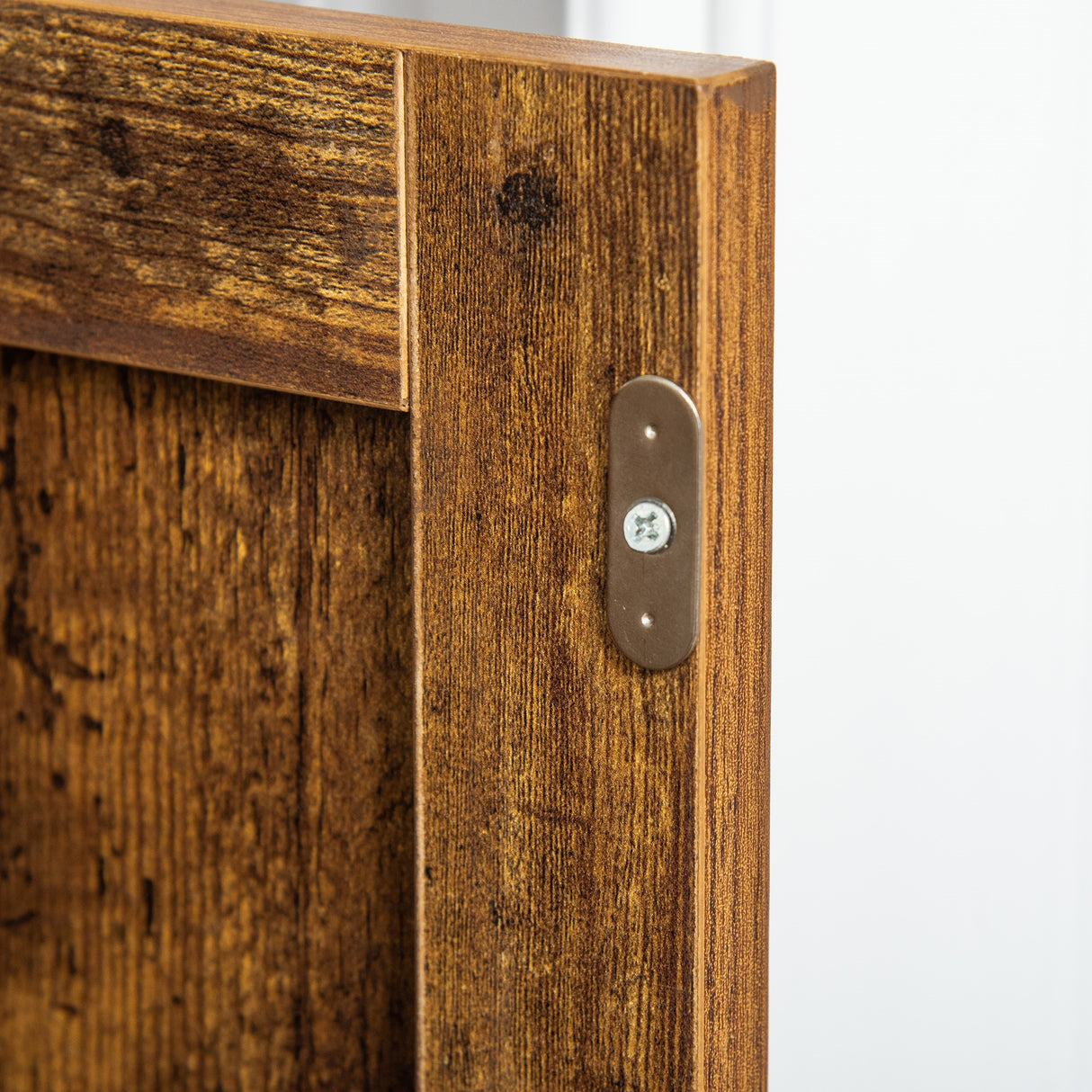 easycomfort easycomfort carrello da cucina con ripiano aperto armadietto portasciugamani e 4 ruote 90x40x90cm