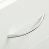 easycomfort easycomfort carrello da cucina in truciolato e acciaio inox con 2 ripiani aperti cassetto estraibile e parapetti 25x50x85 cm