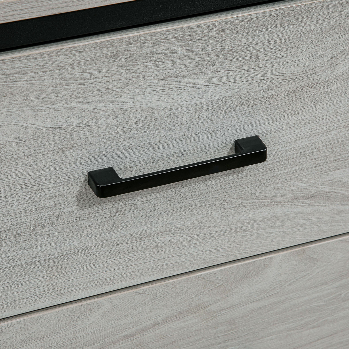 easycomfort easycomfort cassettiera con 3 cassetti in legno e acciaio per camera e soggiorno 80x48x78cm grigio chiaro