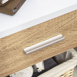 easycomfort easycomfort comodino moderno con cassetto e ripiano aperto set 2 pezzi in truciolato per camera da letto e soggiorno 47 5x40x45 cm