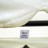 easycomfort easycomfort dondolo da giardino 3 posti convertibile in letto a dondolo con tetto regolabile 2 portabicchieri crema 200120164cm