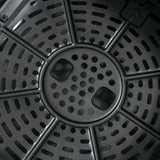 easycomfort easycomfort friggitrice ad aria 8 in 1 da 6 5 litri 1700w con 12 programmi accessori e schermo led nera