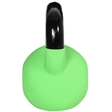 easycomfort easycomfort kettlebell 12 kg per allenamento spalle e bicipiti in metallo e gomma 20x13x23 cm verde