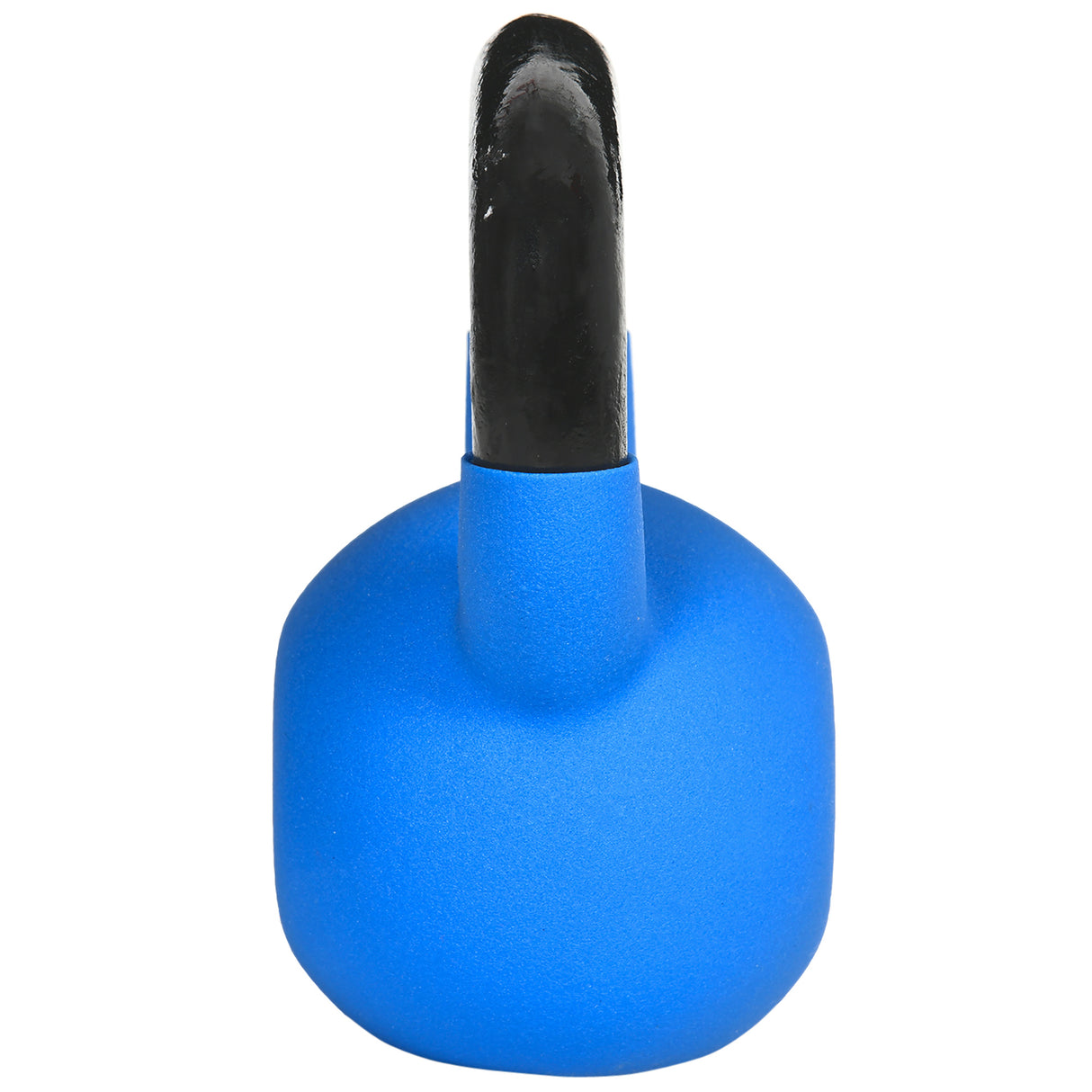 easycomfort easycomfort kettlebell 8 kg per allenamento bicipiti e spalle in metallo e neoprene 18x11x20cm blu