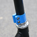 easycomfort easycomfort monopattino con freno posteriore in metallo e alluminio 64 5x37x76cm nero