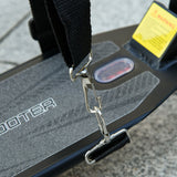 easycomfort easycomfort monopattino pieghevole per bambini fino a 14 anni con ruote luminose e manubrio regolabile su 3 livelli nero