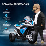 easycomfort easycomfort moto per bambini 18 60 mesi modello bmw hp4 con fari musica e pedali in pp e metallo 82 5x42x54 cm blu