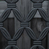 easycomfort easycomfort panchina da esterno 2 posti con braccioli in acciaio e ghisa 128x58 5x89cm nero