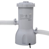 easycomfort easycomfort piscina fuori terra con telaio in acciaio filtro e scaletta per 8 persone 540x304x106cm grigio