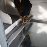 easycomfort easycomfort pollaio da giardino prefabbricato in legno bianco