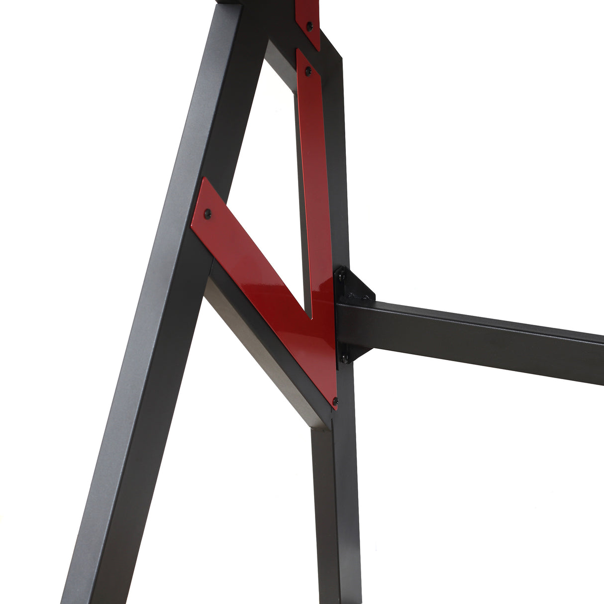 easycomfort easycomfort scrivania gaming moderna con tappetino mouse maxi e accessori 120x58x75cm rosso e nero