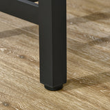 easycomfort easycomfort set 3 pezzi con 2 sgabelli da bar e tavolo da bar alto in mdf e acciaio per cucina sala da pranzo e soggiorno