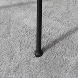 easycomfort easycomfort tavolino da giardino rotondo a mosaico in metallo con piano in ceramica 35 5x53 5cm blu