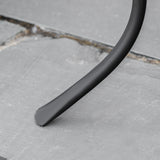 easycomfort easycomfort tavolino da giardino rotondo a mosaico in metallo con piano in ceramica 35 5x53 5cm