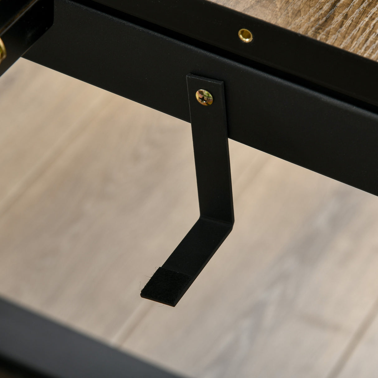 easycomfort easycomfort tavolo da pranzo salvaspazio allungabile per 4 6 persone in mdf e metallo 120 160x80x76 cm color legno