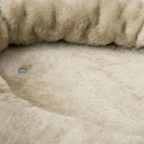 easycomfort easycomfort albero tiragraffi per gatti con pali in sisal lettino casetta e piattaforme 55x55x94cm marrone