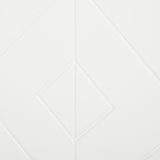 easycomfort easycomfort armadietto bagno a 2 livelli montaggio a parete con ripiani aperti in mdf bianco 60x20x51 cm