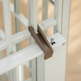 easycomfort easycomfort box per cani con fondo removibile e 5 ruote per cani fino a 18kg 81x55 5x62 5cm beige