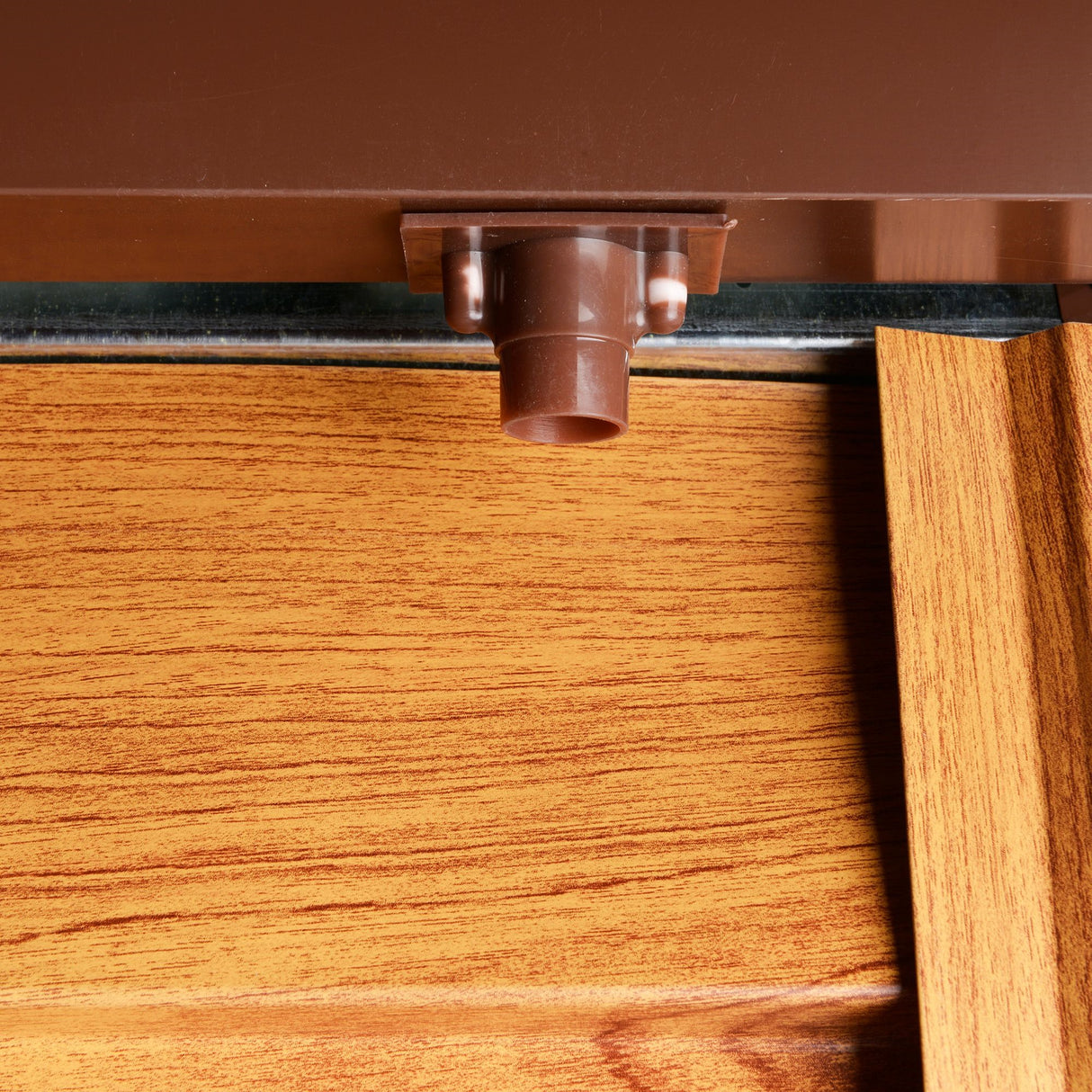 easycomfort easycomfort casetta da giardino porta attrezzi in acciaio con porte scorrevoli 278x195x215cm marrone